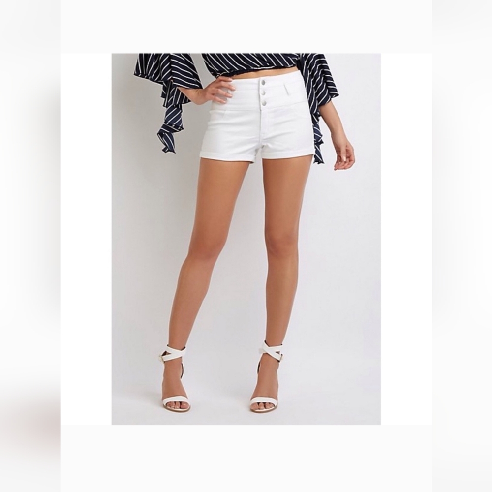 High waisted shorts